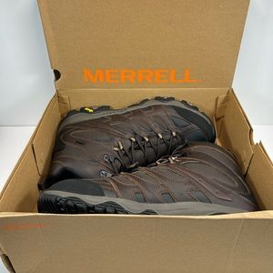 Merrell Moab 3 Thermo Tall WP Waterproof brown Leather Boots Men’s Size 14 M.